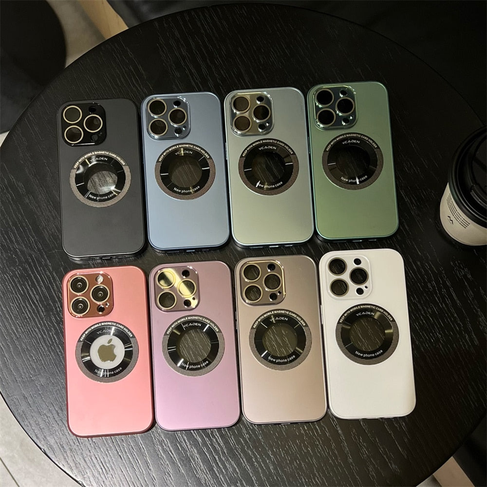 Luxury Original Matte Hybrid Bumper Magsafe Cover
