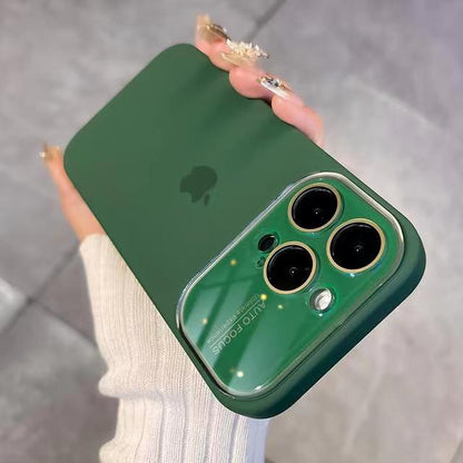 New Liquid Silicone Large Window Full Cover Shockproof Case for iPhone 16-11