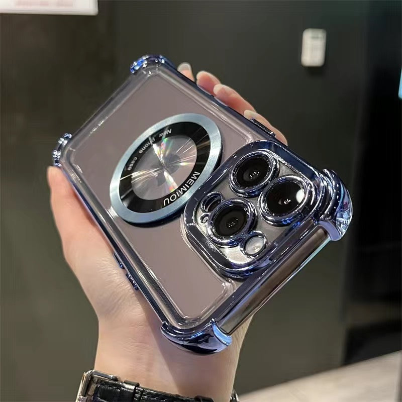 New magnetic iPhone airbag mobile phone case, advanced and simple