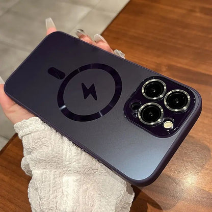 Yubo is suitable for Apple 16-11 mobile phone case magnetic charging full coverage frosted lens film