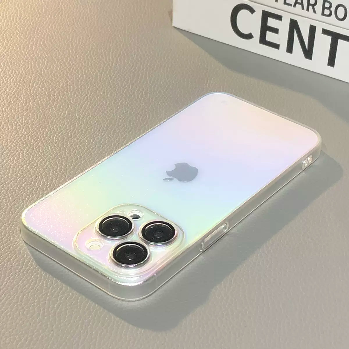 DAZZLING RAINBOW IPHONE CASE WITH CAMERA PROTECTOR