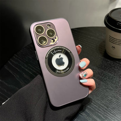 Luxury Original Matte Hybrid Bumper Magsafe Cover