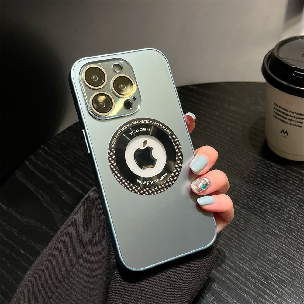 Luxury Original Matte Hybrid Bumper Magsafe Cover