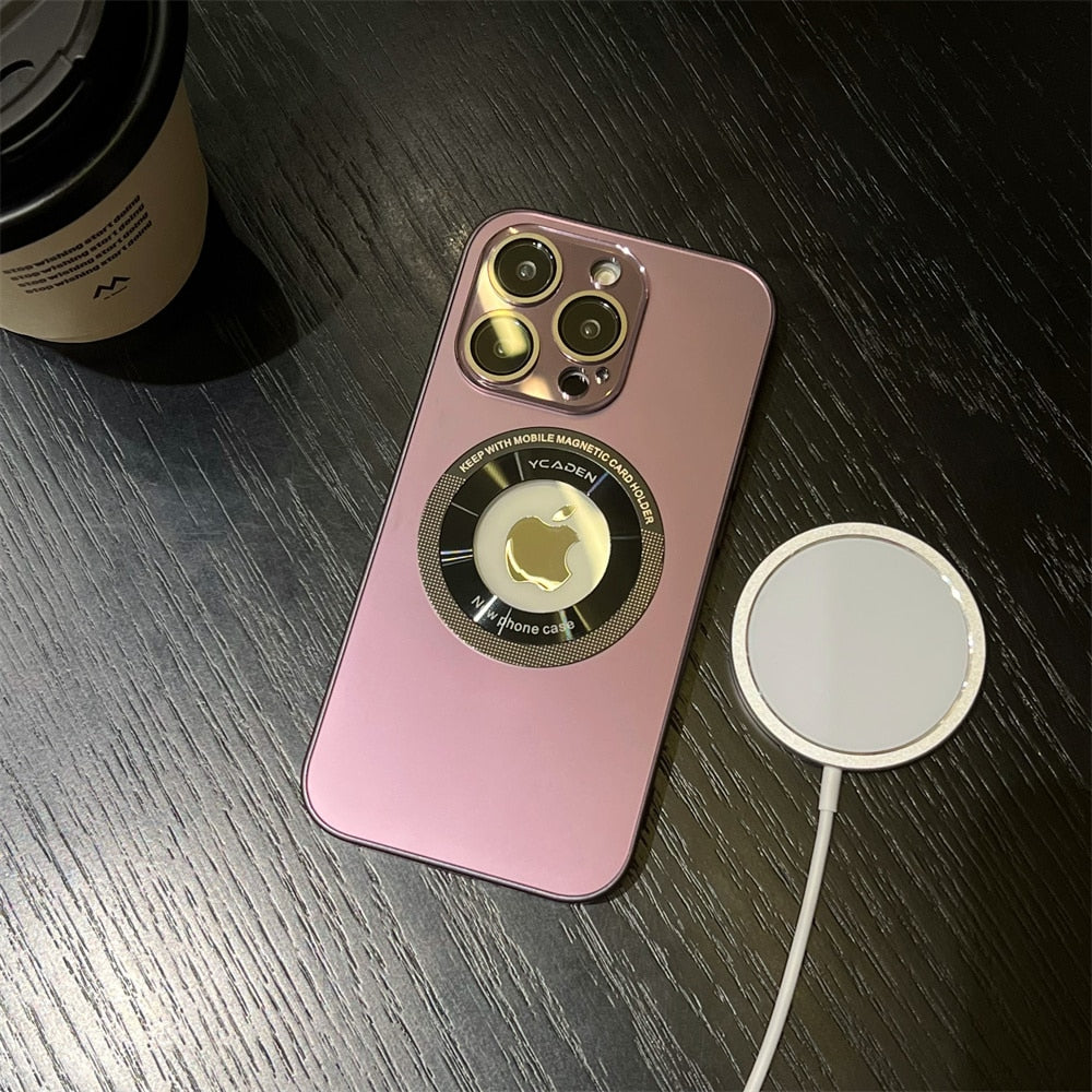Luxury Original Matte Hybrid Bumper Magsafe Cover