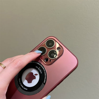 Luxury Original Matte Hybrid Bumper Magsafe Cover