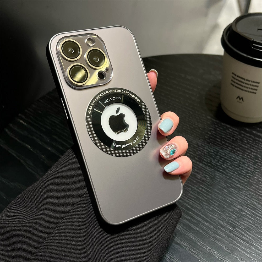 Luxury Original Matte Hybrid Bumper Magsafe Cover