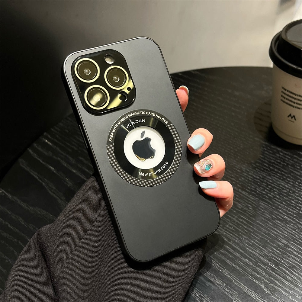 Luxury Original Matte Hybrid Bumper Magsafe Cover