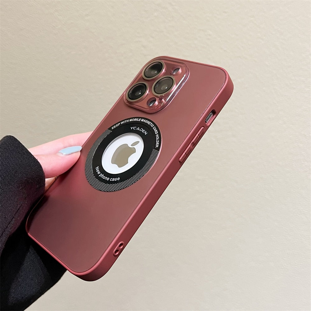 Luxury Original Matte Hybrid Bumper Magsafe Cover