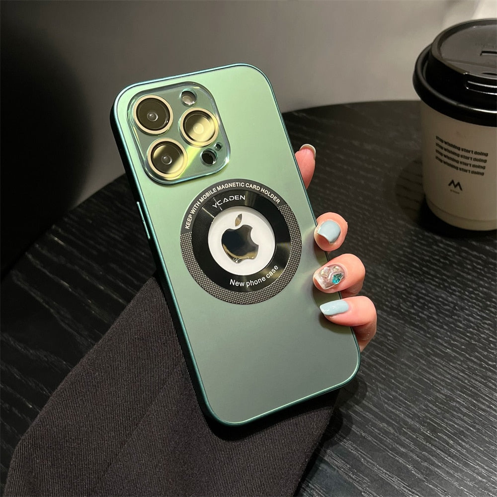 Luxury Original Matte Hybrid Bumper Magsafe Cover