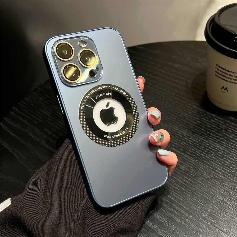 Luxury Original Matte Hybrid Bumper Magsafe Cover